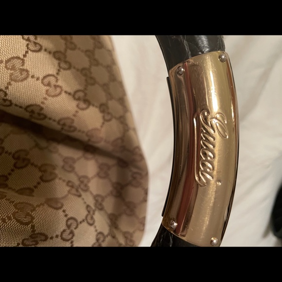 Gucci. Hobo Python, leather suede interior gorgeous - Picture 8 of 16